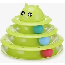 Luord-Store Petzoom Kedi Başlıklı 3 Katlı Kedi Oyuncağı