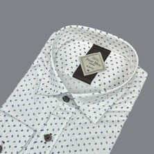 Eren Style Slim Fit Pamuklu Uzun Kollu Cepsiz Gömlek (Slim Fit Kalıp)