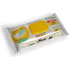 Delixa Easy Clean Süper Yağ Çözücü Yüzey Temizlik Havlusu&mendili 30 Yaprak