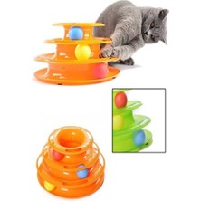 Luord-Store Tower Of Tracks 3 Katlı Kedi Oyuncağı