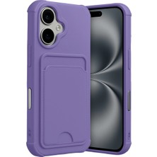 Alem Apple Iphone 17 Kelvin Kartvizitli Silikon - Lila