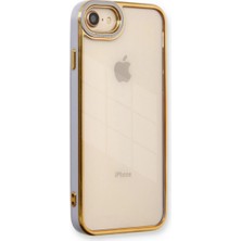 Alem Iphone 7 Kılıf Liva Lens Silikon - Lila