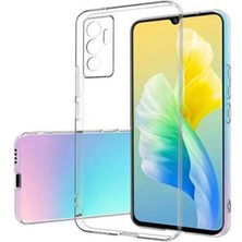 Alem Vivo V23 5g Kılıf Lüx Şeffaf Silikon