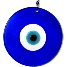Luord-Store Mavi Renk 16 Santimetre El Yapımı Nazar Boncuğu Duvar Süsü
