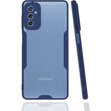Alem Samsung Galaxy M52 5g Kılıf Platin Silikon - Lacivert