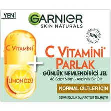Delixa Garnıer C Vitamini Parlak Günlük Nemlendirici Jel 50 ml