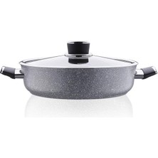 Delixa Korkmaz A3905 Palma Kısa Tencere 24X6,5