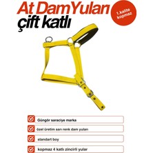 Güngör Saraciye At Çift Kat Sarı Renk Dam Yuları