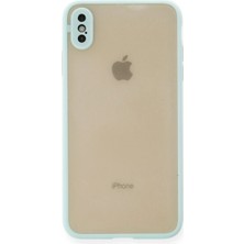 Alem Iphone Xs Max Kılıf Montreal Silikon Kapak - Turkuaz