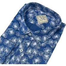 Eren Style Slim Fit Pamuklu Uzun Kollu Cepsiz Gömlek (Slim Fit Kalıp)