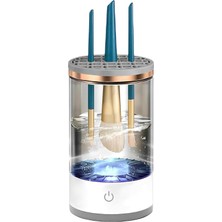 Delixa Orret Home Elektrikli Makyaj Fırçası Temizleyici – Ultrasonik Derin Temizleme, Hızlı Kurutma ve Deri