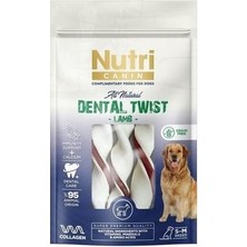 Hepta Collection Nutri Canin Dental Twist Kuzulu Köpek Ödülü S-M 80 gr
