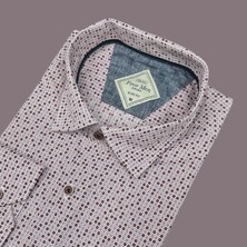 Eren Style Slim Fit Pamuklu Uzun Kollu Cepsiz Gömlek (Slim Fit Kalıp)