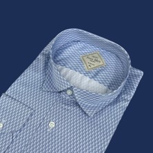 Eren Style Slim Fit Pamuklu Uzun Kollu Cepsiz Gömlek (Slim Fit Kalıp)