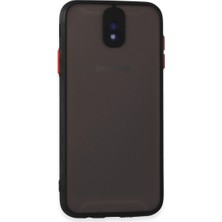 Alem Samsung Galaxy J7 Pro / J730 Kılıf Montreal Silikon Kapak - Siyah