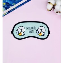 Delixa Giftmoda Yaşıyosun Bu Hayatı Tasarımlı Uyku Bandı