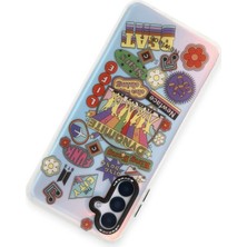 Bg Arzenis Arzenis  Samsung Galaxy A04S Kılıf Estoril Desenli Kapak - Estoril - 14 9968547