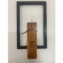 Marangozgiller Modern Ahşap Özelleştirilibilir ve Kişiselleştirilebilir Duvar Saati