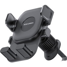 Delixa Rocoren Metal Kancalı Havalandırma Destekli Araç Içi Telefon Tutucu