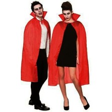 Luord-Store Kırmızı Renk Yakalı Pelerin 120 cm