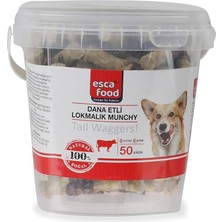 Delixa Esca Food Dana Etli Lokmalık Munchy 6 Santimetre 6 Gram 50'li Köpek Ödül Maması