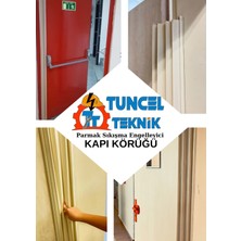 Tuncel Teknik 180 cm Parmak Sıkışma Önleyici  Körük -Kapı  Körüğü Kahverengi