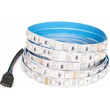 Ledarmy RGB LED Şerit Bant 5 Metre 12V 5050 SMD 60 LED/m IP20 İç Mekan Aydınlatma
