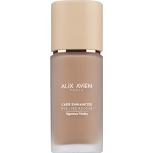 Delixa Alix Avien Kırışıklık Karşıtı Nemlendirici SPF30 Parlak Bitişli Fondöten Care Enhancer 818 Golden Ho