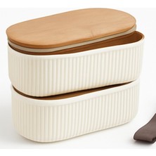 Delixa Saklama Kabı, Modern Tasarımlı, 2'li, Pratik Kullanım