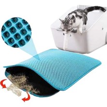 Hepta Collection Bypet Kedi Tuvaleti Önü Elekli Kedi Kumu Paspası 60 x 40 cm