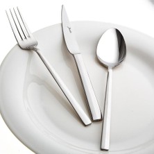 Delixa Jumbo 1900 Prizma 18 Parça 6 Kişilik Yemek Çatal Kaşık Bıçak Takımı