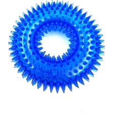 Delixa Tırtıklı Sesli Diş Kaşıyıcı Köpek Oyuncağı M