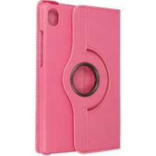 Alem Samsung Galaxy X510 Tab S9 Fe 11 Kılıf 360 Tablet Deri Kılıf - Pembe