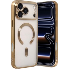Alem Apple Iphone 17 Pro Kross Magneticsafe Kapak - Gold