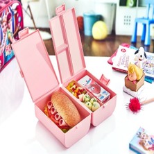 Luord-Store Çift Kapaklı Bölmeli Beslenme Kabı