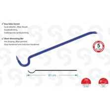 Marsilyan Sait Demirci Sk 6000 Kısa Sökü Demiri - 1200 Gr, 61CM