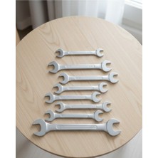 Zero Land Mllzngzr Açık Ağız Kombine Anahtar Seti 8 Ölçü Dalı Yapı