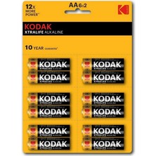 Kodak 12 Adet Aa Xtralife Alkalin Kalem Pil