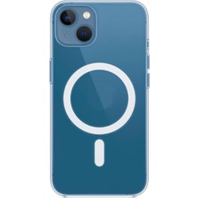 Delixa Go Aksesuar Iphone 13-14 ve 15 ile Uyumlu Magsafe Özellikli Şeffaf Kılıf