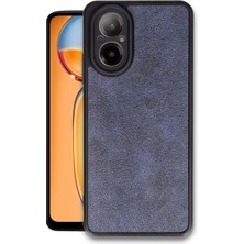 Alem Realme 12 Lite Kılıf Aras Deri Kapak - Lacivert