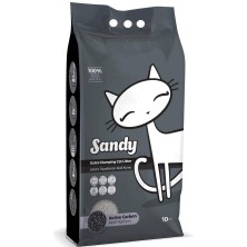Delixa Sandy Ekstra Topaklanan Aktif Karbonlu Doğal Kedi Kumu 10 kg