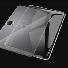 Delixa Tahticmer Honor Pad 9 ile Uyumlu Kılıf Transparan Ultra Ince Silikon 0,2 mm Arka Koruma 12.1 Inç