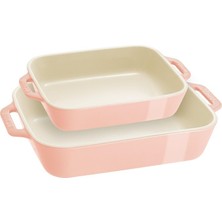 Delixa Staub Ceramique Fırın Kabı Seti 2-Parça