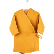 Delixa Bross 4 Katlı Müslin Bebek Kundak, Tek Ebat, Pamuklu, 60 x 110 CM,%100 Pamuk Bebek Bornoz, Müslin Be