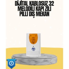 Zero Land Mllzngzr Kablosuz Kapı Zili Düzenli ve Konforlu Yaşam Alanları Için