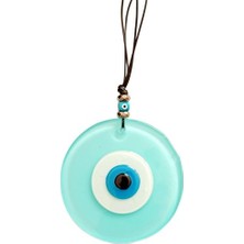 Luord-Store Turkuaz Rengi Nazar Boncuklu El Yapımı Duvar Süsü Hediyelik Eşya