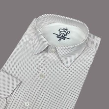 Eren Style Slim Fit Pamuklu Uzun Kollu Cepsiz Gömlek (Slim Fit Kalıp)