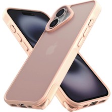 Alem Iphone 16 Kılıf Elegant Kapak - Pudra