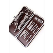 Luord-Store Deri Çantalı 12'li Manikür Seti