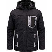 SINWEAR Sınwear Su ve Rüzgar Geçirmez Içi Kürklü Softshell Erkek Mont